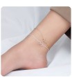 Infinity Gold Plated Silver Anklet ANK-321-GP